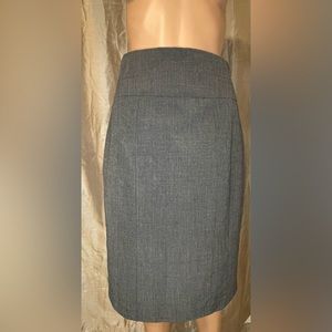 Worthington-Charcoal Pencil Skirt